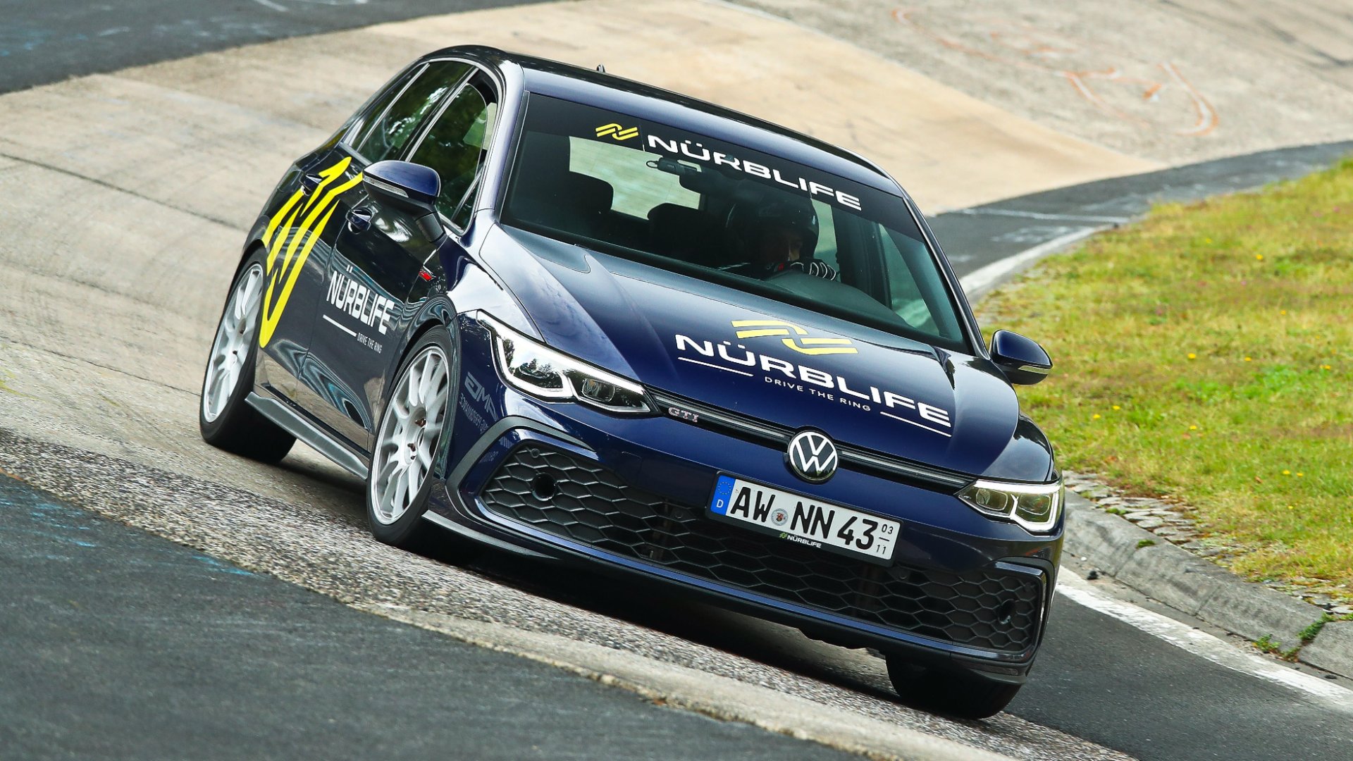 VW Golf 8 GTI on the Nürburgring Nordschleife